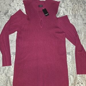 Torrid peek a boo sweater